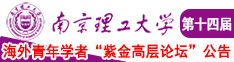 找大鸡巴操小骚逼的视频南京理工大学第十四届海外青年学者紫金论坛诚邀海内外英才！